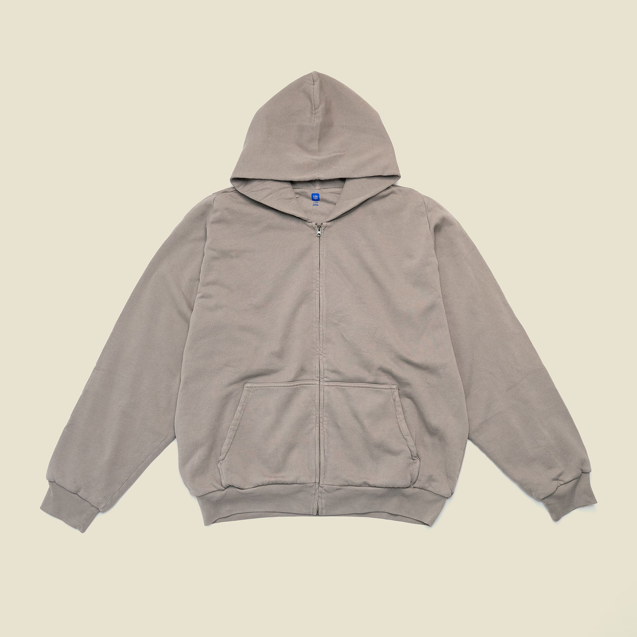 Yeezy × GAP FULLZIP HOODIE GLAY BROWN