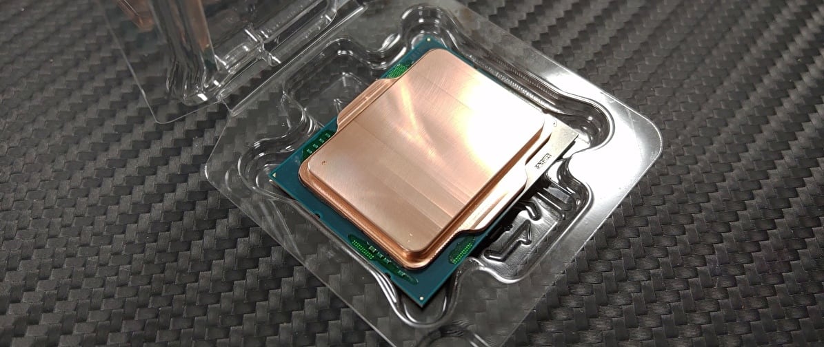 CPU殻割りセット  銅製IHS