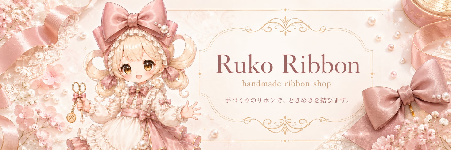 Ruko×Deco+ RibbonShop リボン資材のお店
