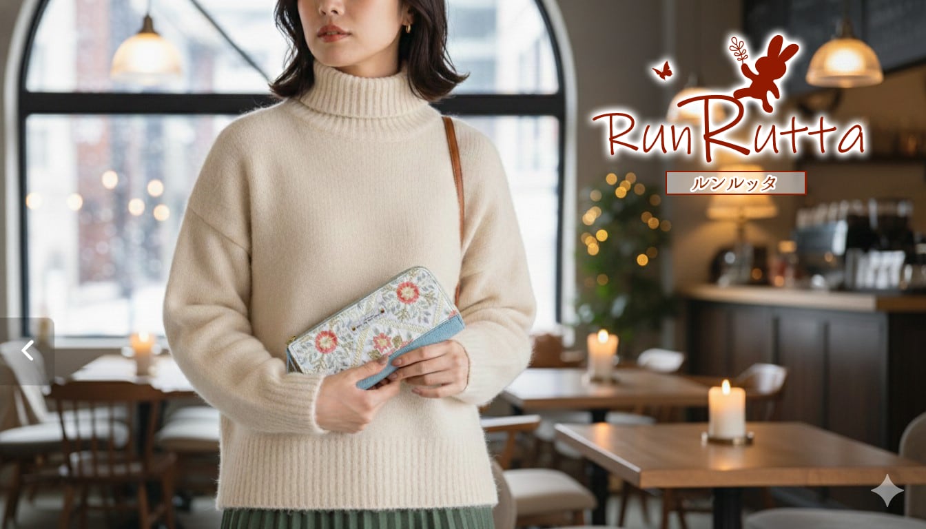 L字財布・RunRutta[ルンルッタ]