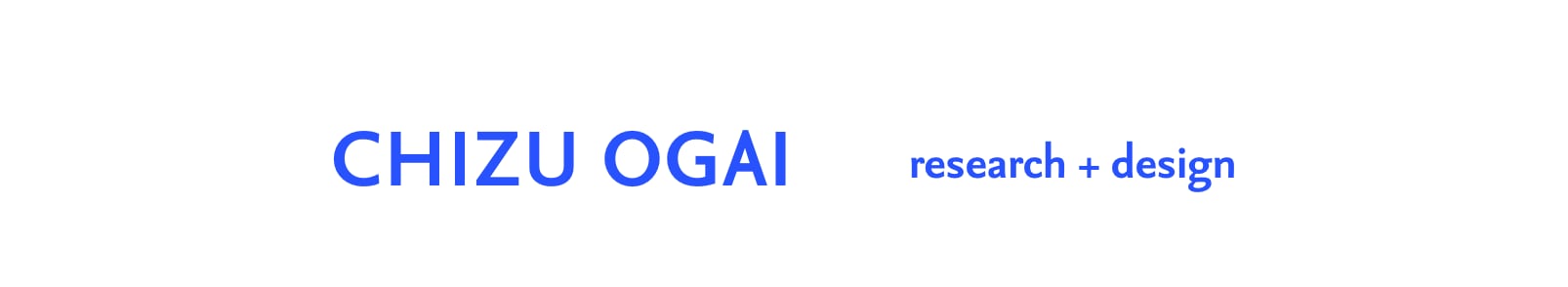 Chizu Ogai research+design Shop