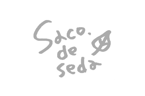 saco. de seda