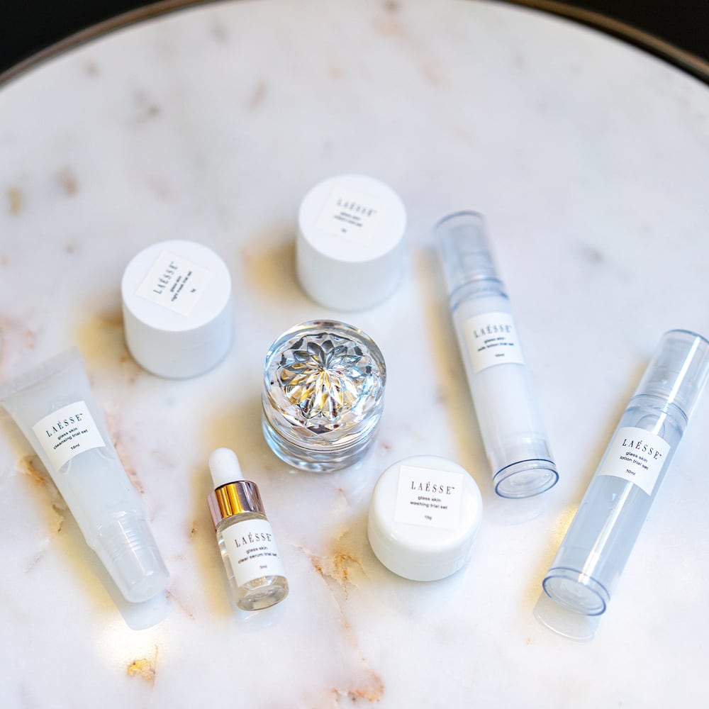 LAESSE ラエッセ　グラススキン 3点セット グラススキン | Skin Care Salon AQUA|ラエッセ正規取扱ショップ