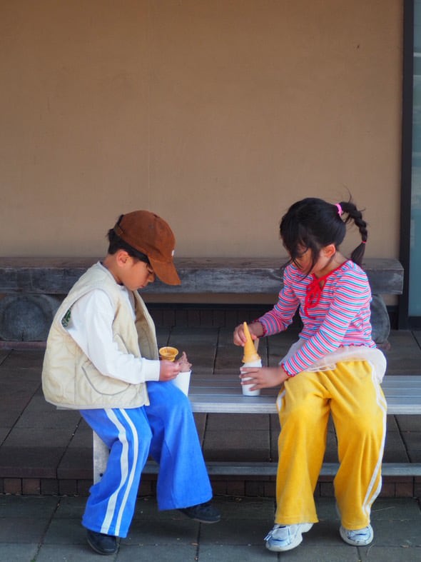 Colored pants