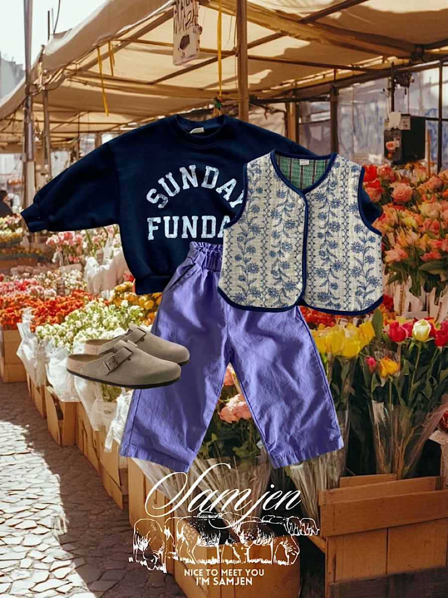 flower cardigan