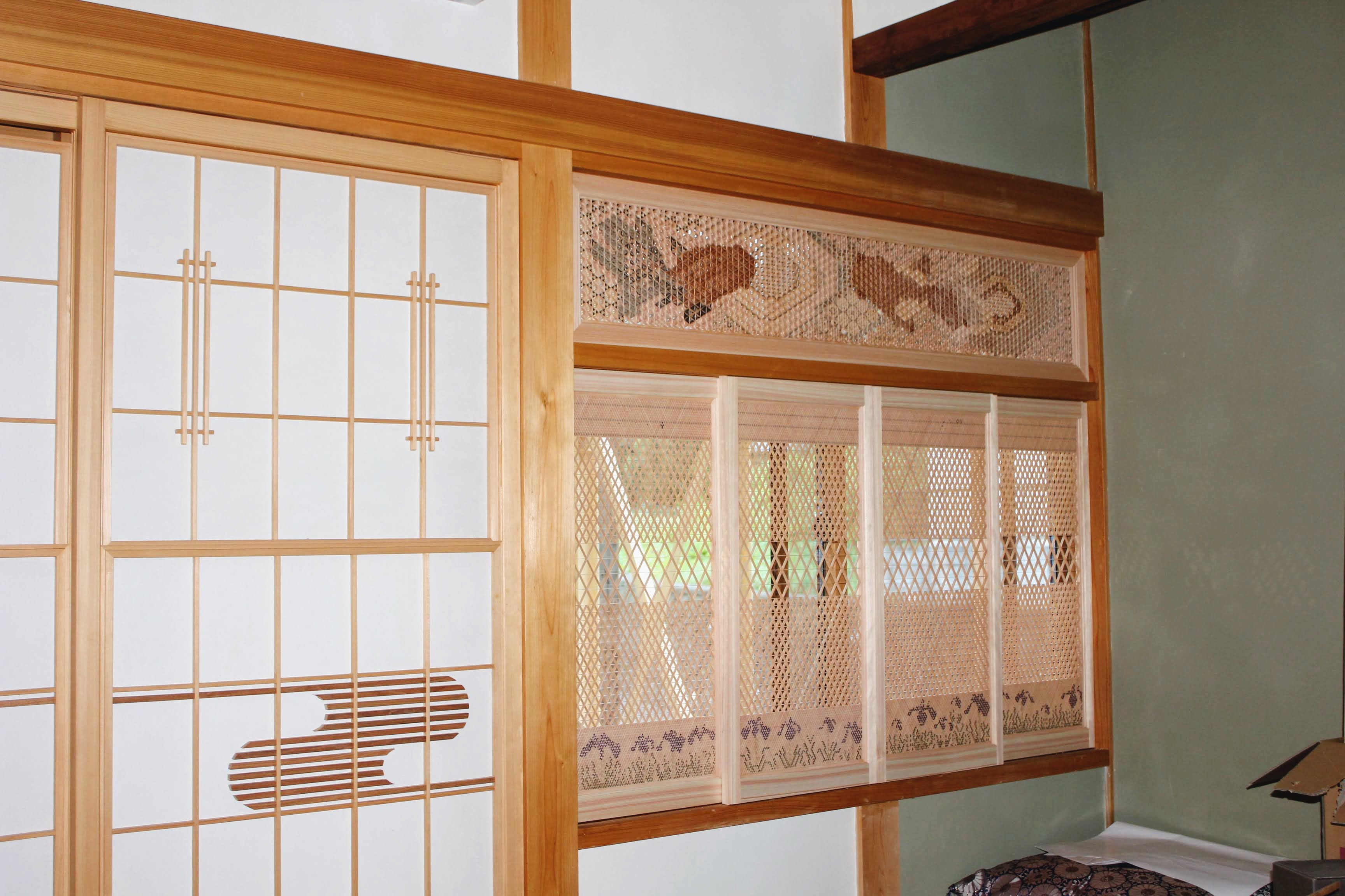 組子 組子細工 時代 格子 建具 和室 日本家屋 建材 装飾 伝統