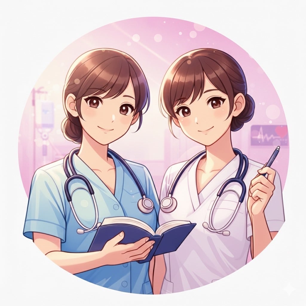 新人看護師の教科書 yuu ＆ nao