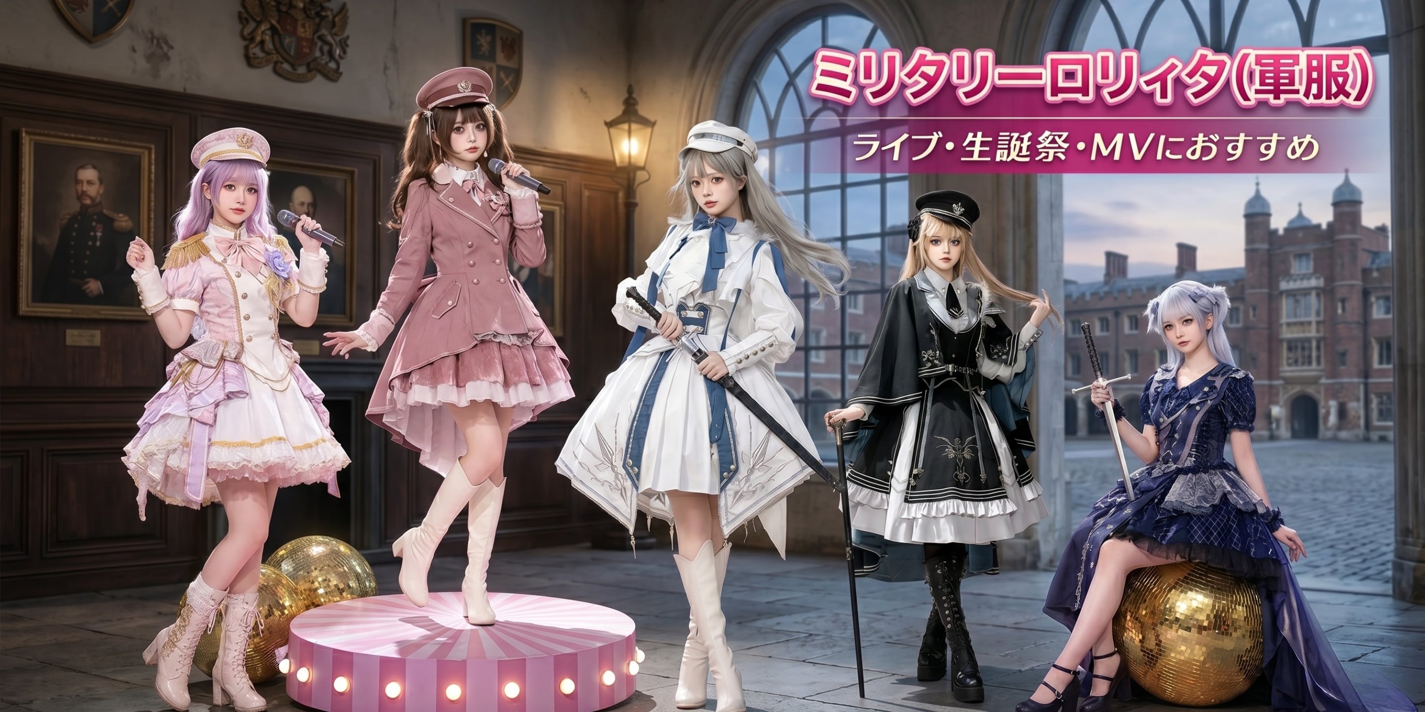 ミリタリーロリィタ・軍服ロリィタ（ミリロリ） | ロリータ