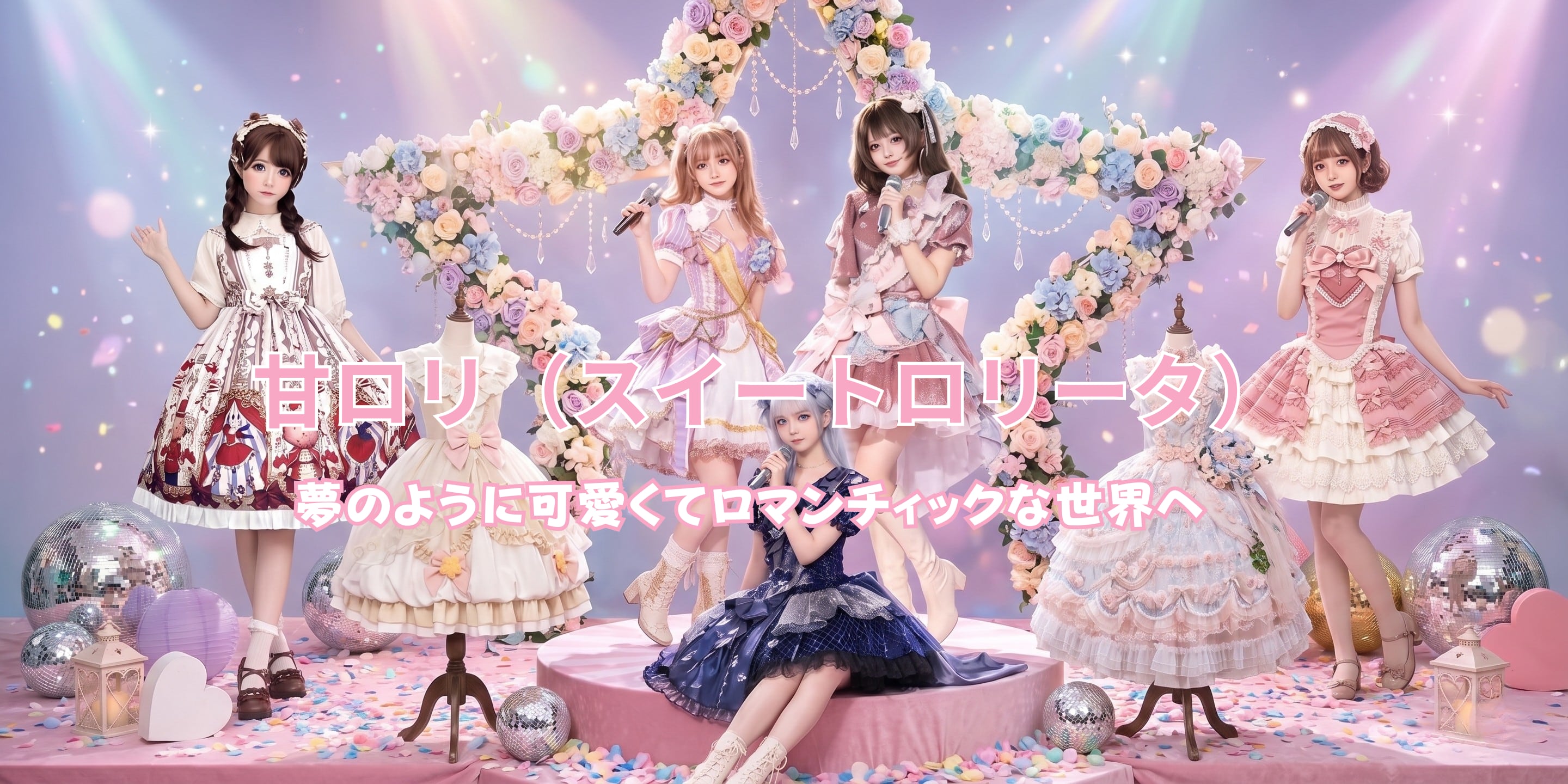 翠*能様 ロリータファッション一式まとめ売り④　甘ロリ·ゴスロリ·S~Mサイズ スイートロリータ（甘ロリ） | ロリータファッション通販SEASONZ