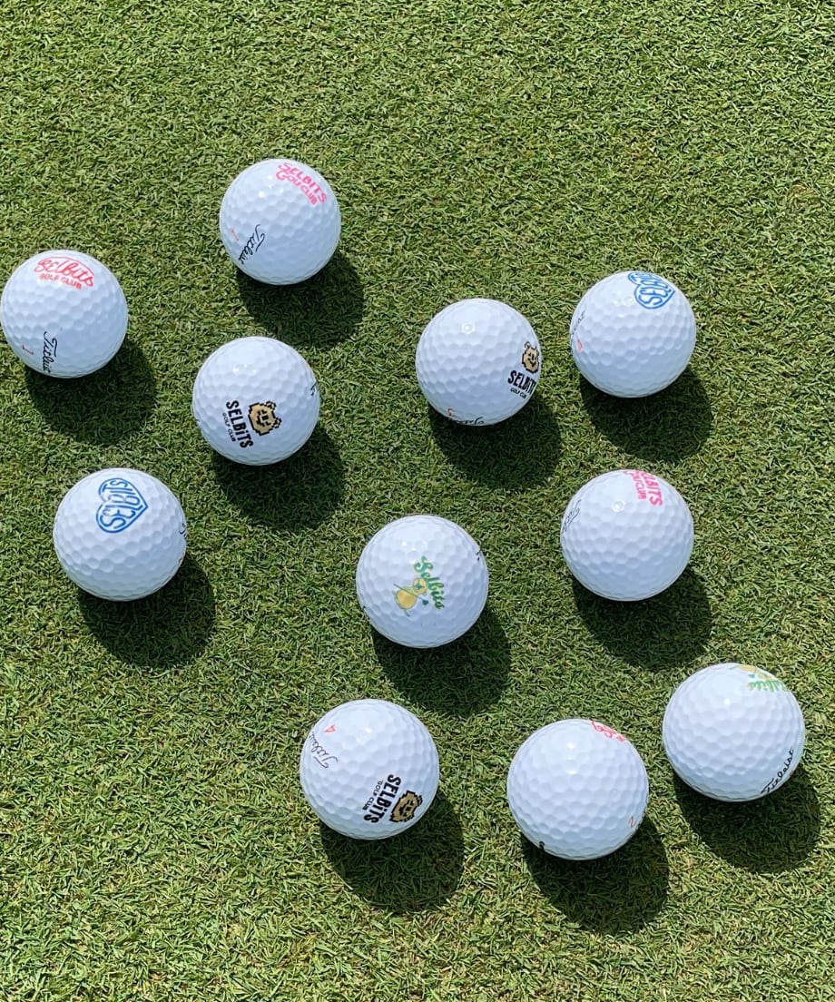 GOLF BALL VACUUMPACK/オリジナルゴルフボール3パック