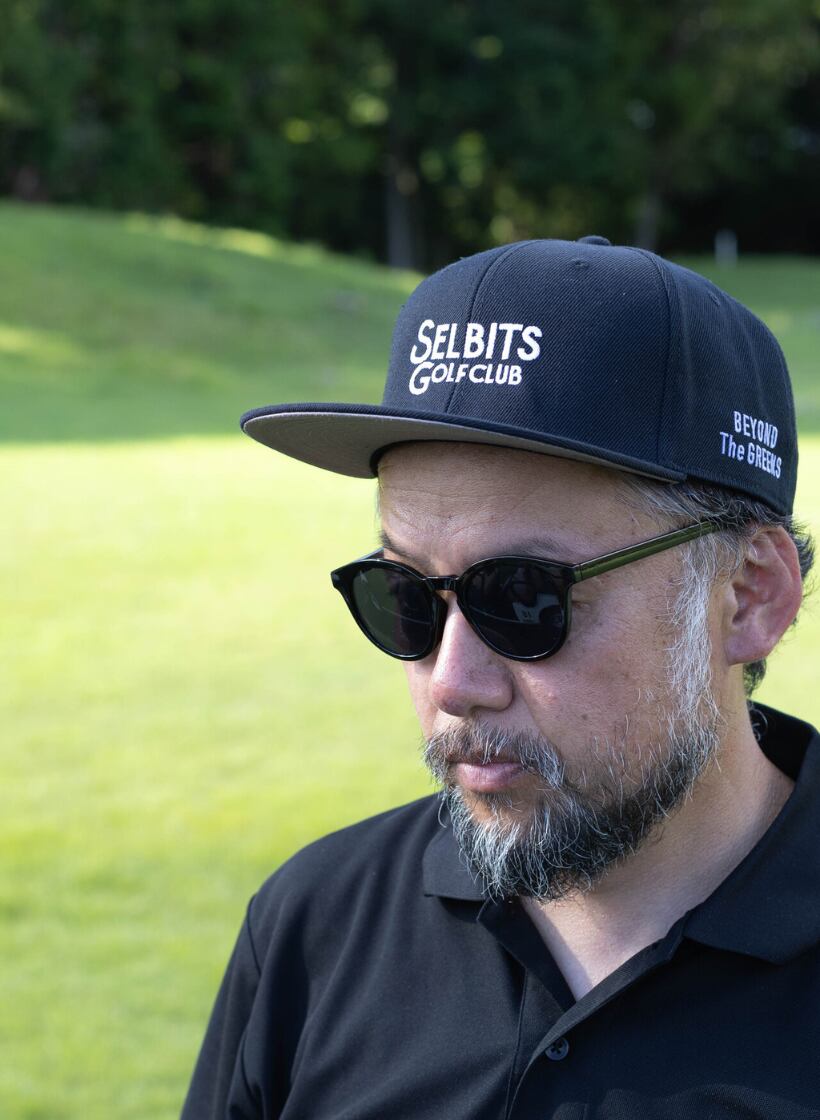 SELBITS GOLF CLUB LOGO CAP ”black” / ロゴキャップ