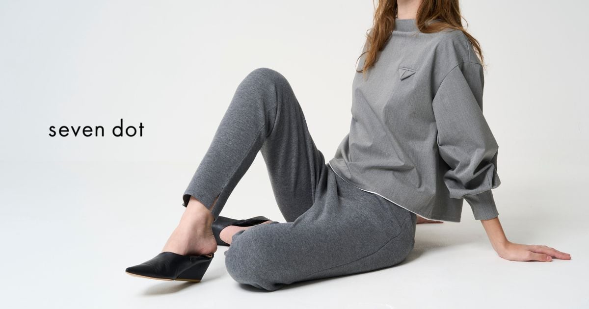 Fourdots セットアップ ネイビー Lサイズ トップス×スカートニットセットアップ[LA47-26T001]｜URBAN