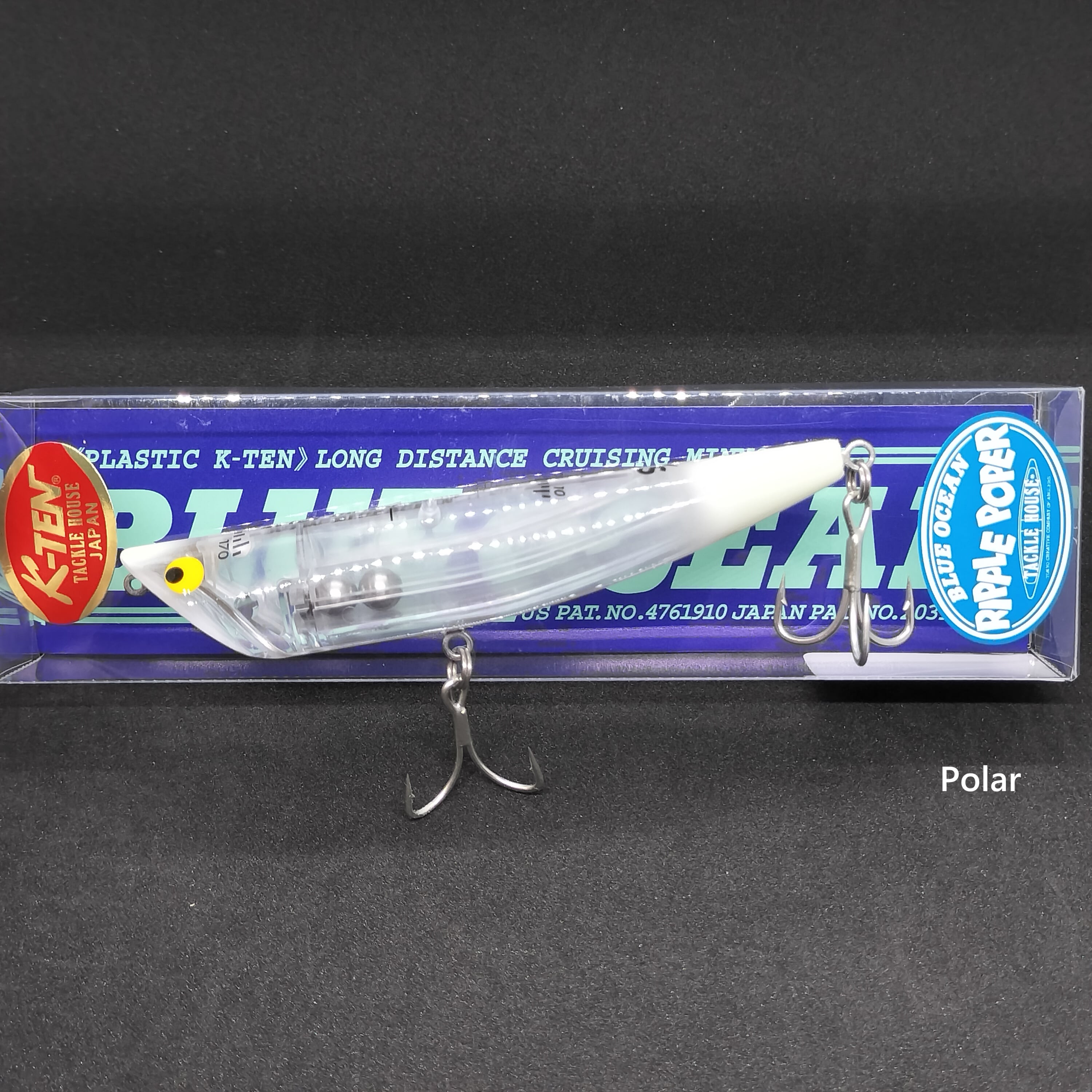 
【限定カラー】TACKLEHOUSE K-TENブルーオーシャン リップルポッパー BKRP115 21g
