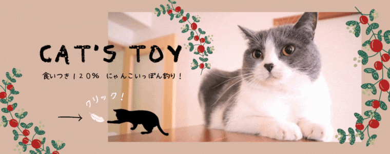 手作り猫おもちゃとねこ雑貨のお店｜Maison SAKI紹介画像1