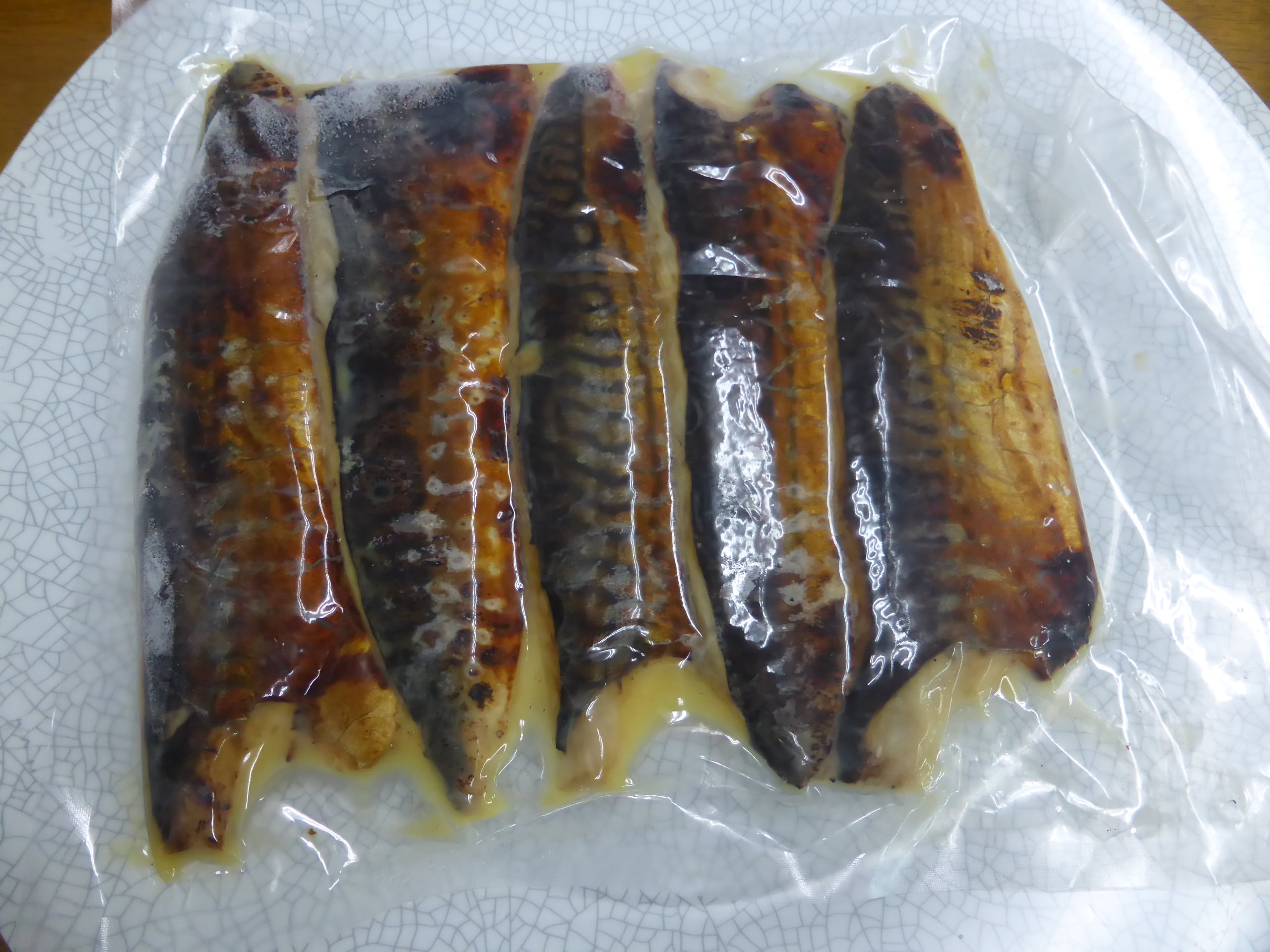 焼きサバのフィレ550g×5尾のセット！味付け済。自然解凍や湯せんでどうぞ