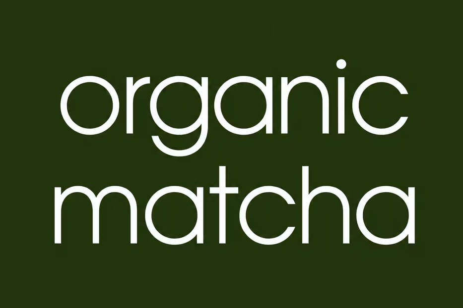 organic matcha