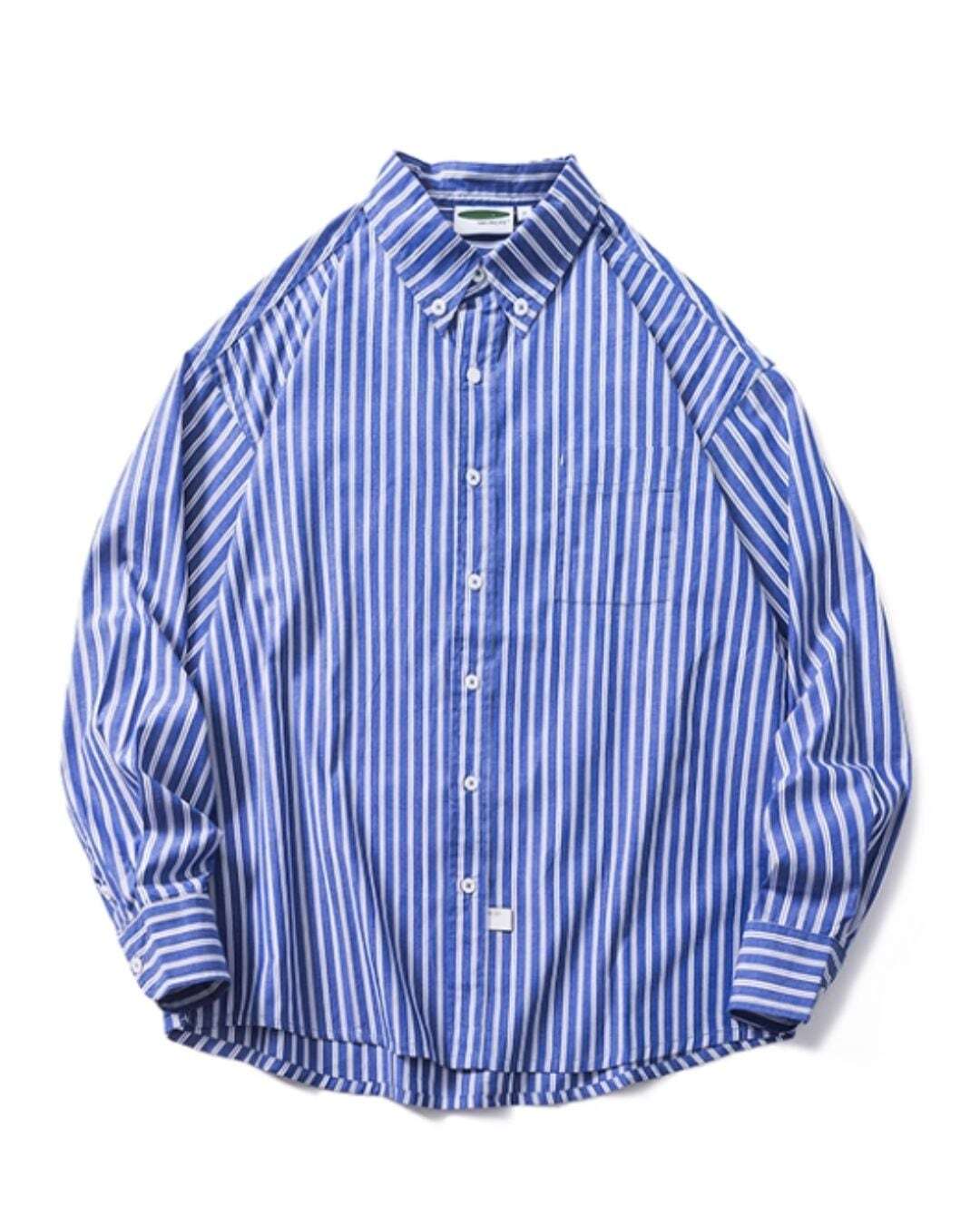 ストライプロングスリーブシャツ　S0149　¥7,980