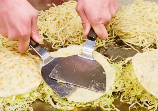 じっくりと焼き上げ