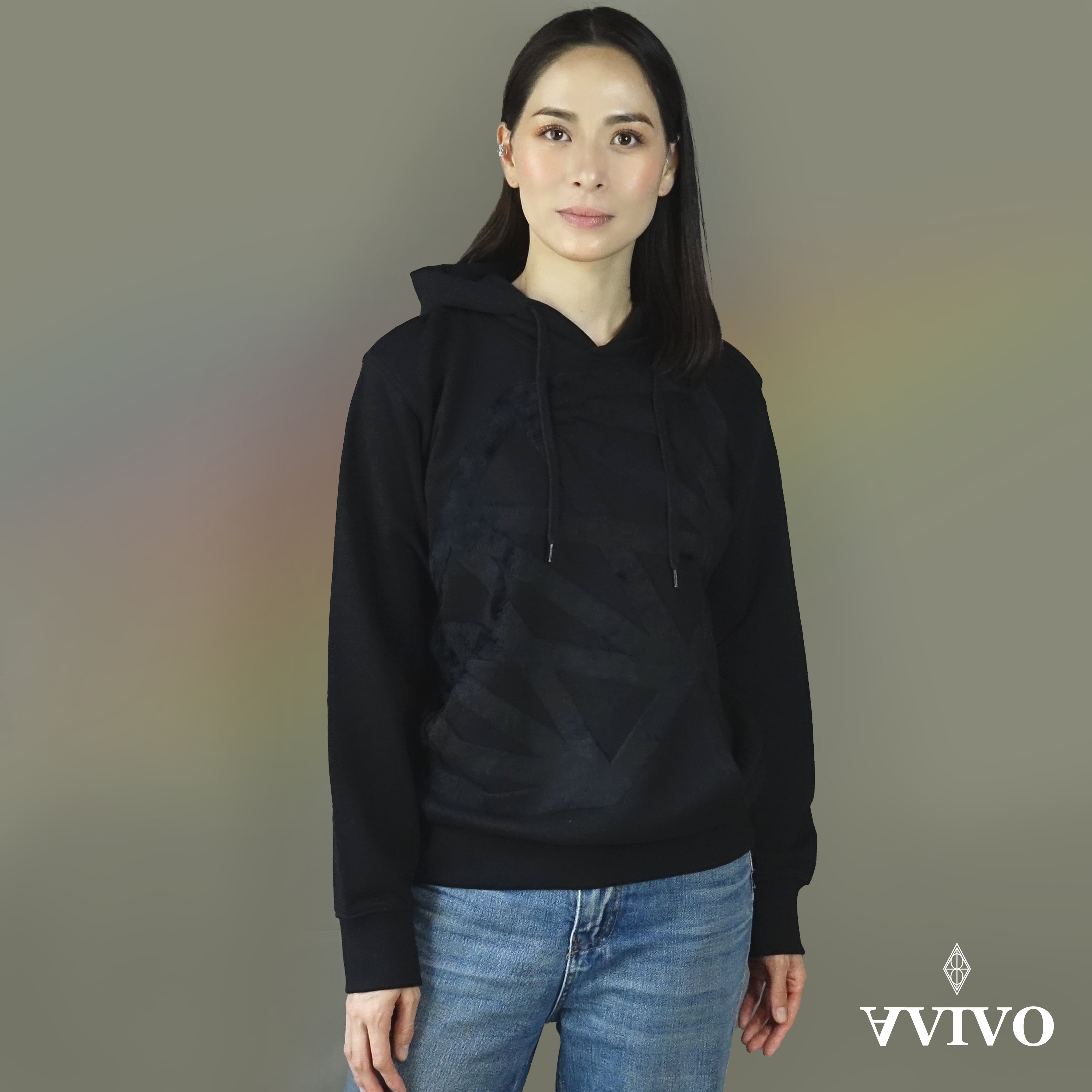 カサラグリッド◎センタライズパーカーオーガニックコットン 100%L INTRODUCTION | スターシード☆トレジャーショップ