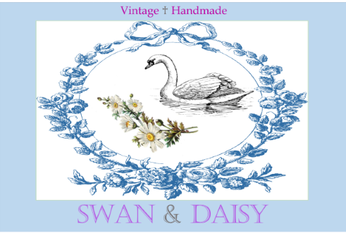 【 Swan&Daisy】Vintage&Handmade Bag