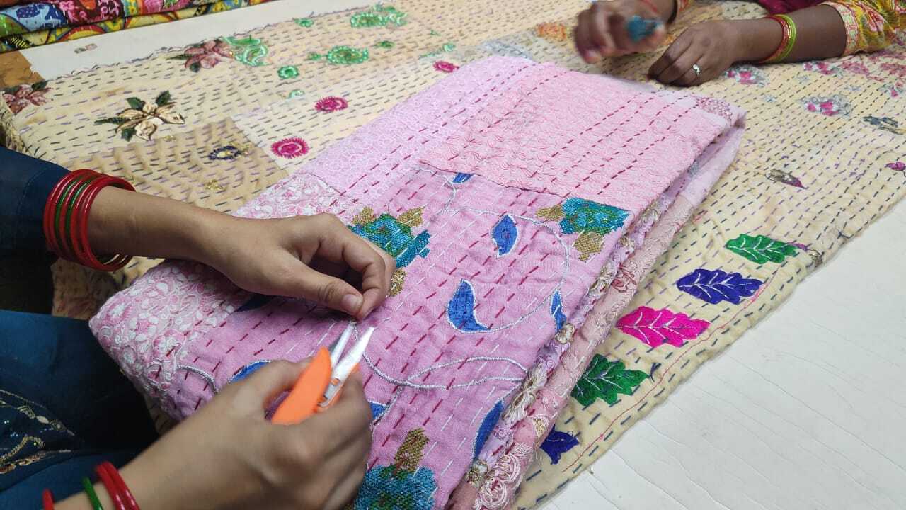 カンバディアキルト♡pastelpink single カンバディアキルト♡pastelpink single