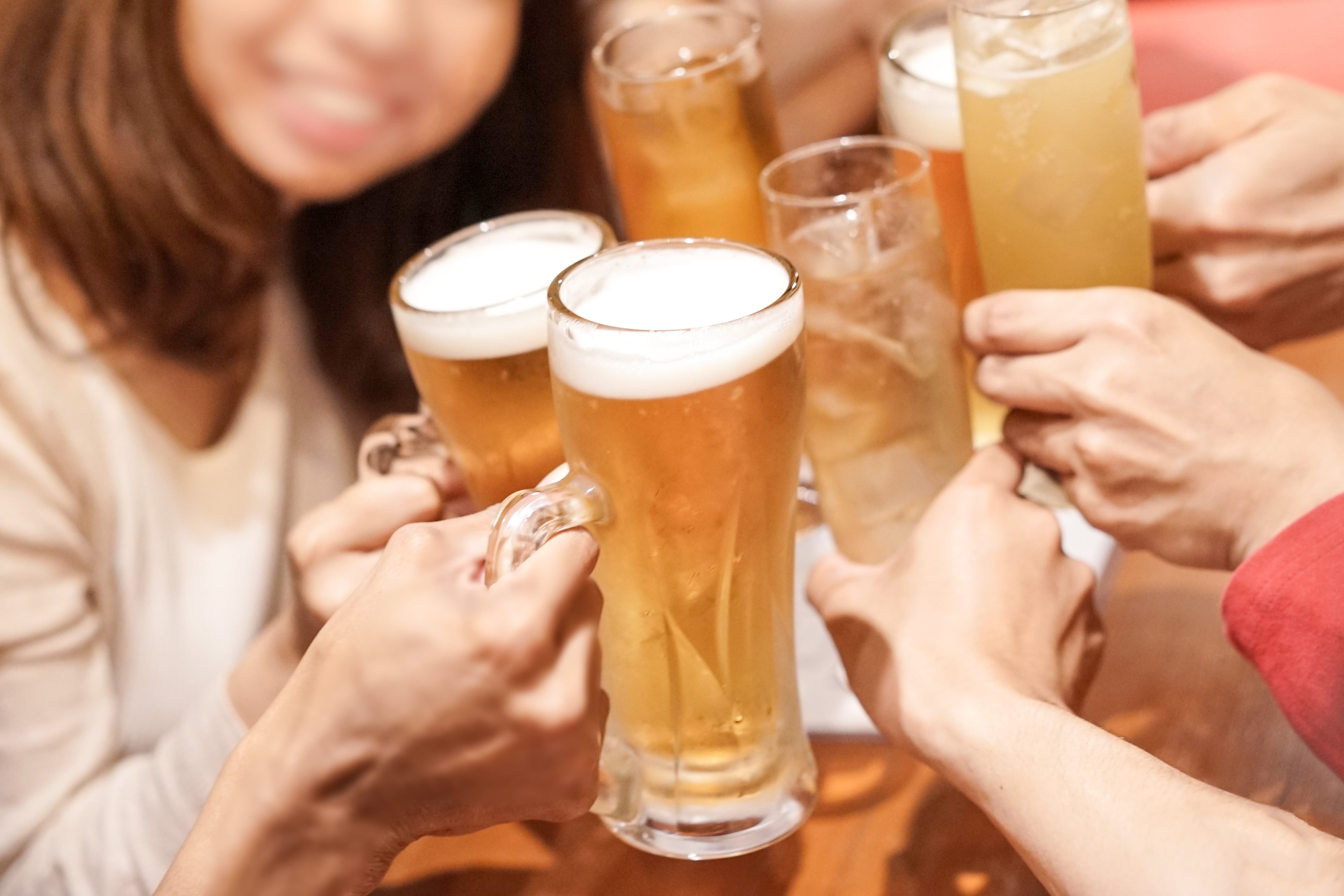飲み会での途中で