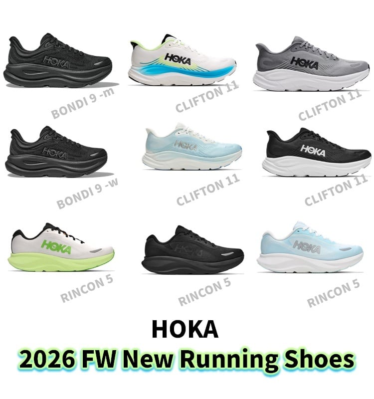ホカ ランニングシューズ 2026秋冬新作入荷 HOKA