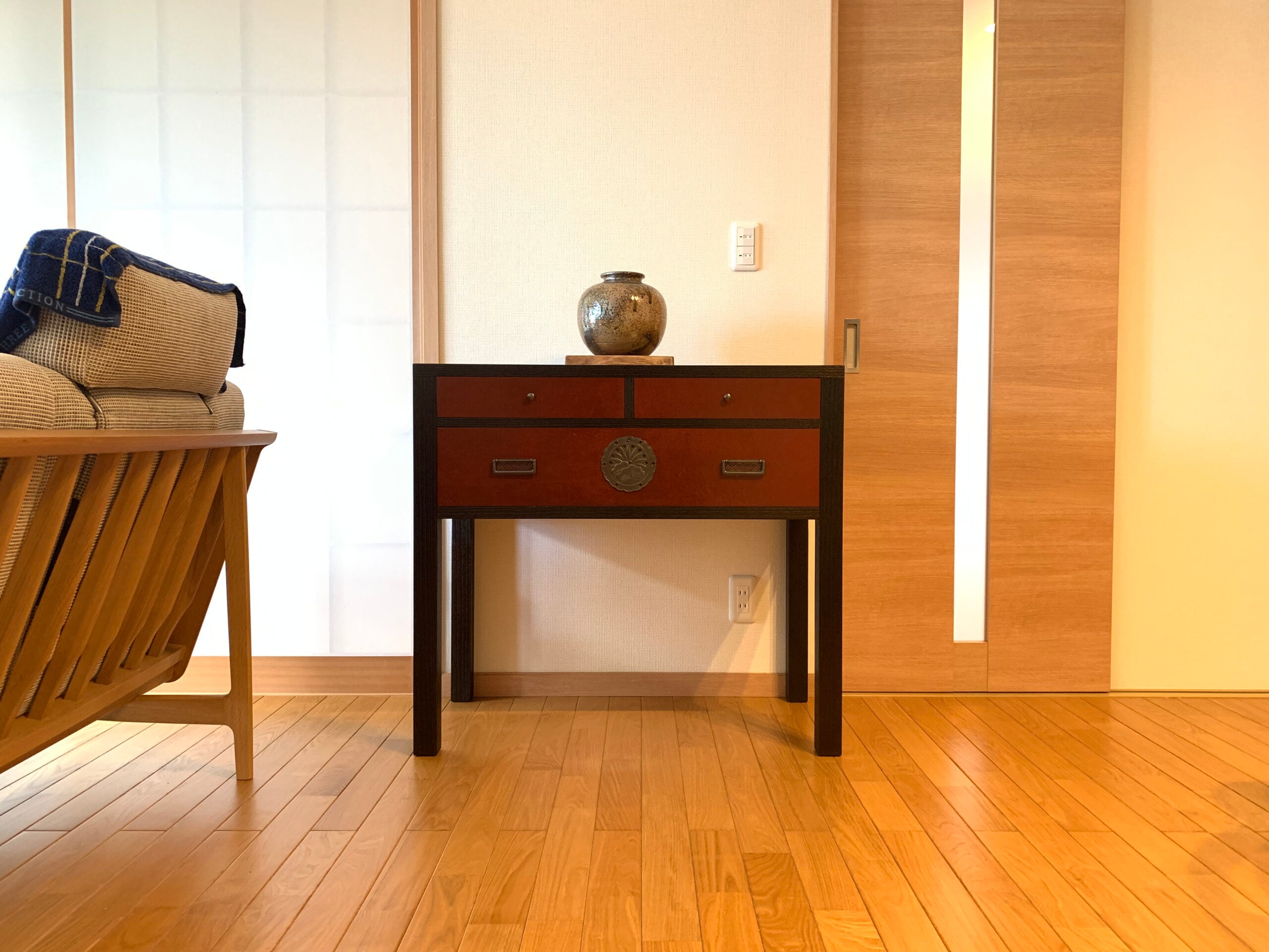 二本松伝統家具 46時代箪笥 片開付 | 悠々、匠彩 - 田中家具