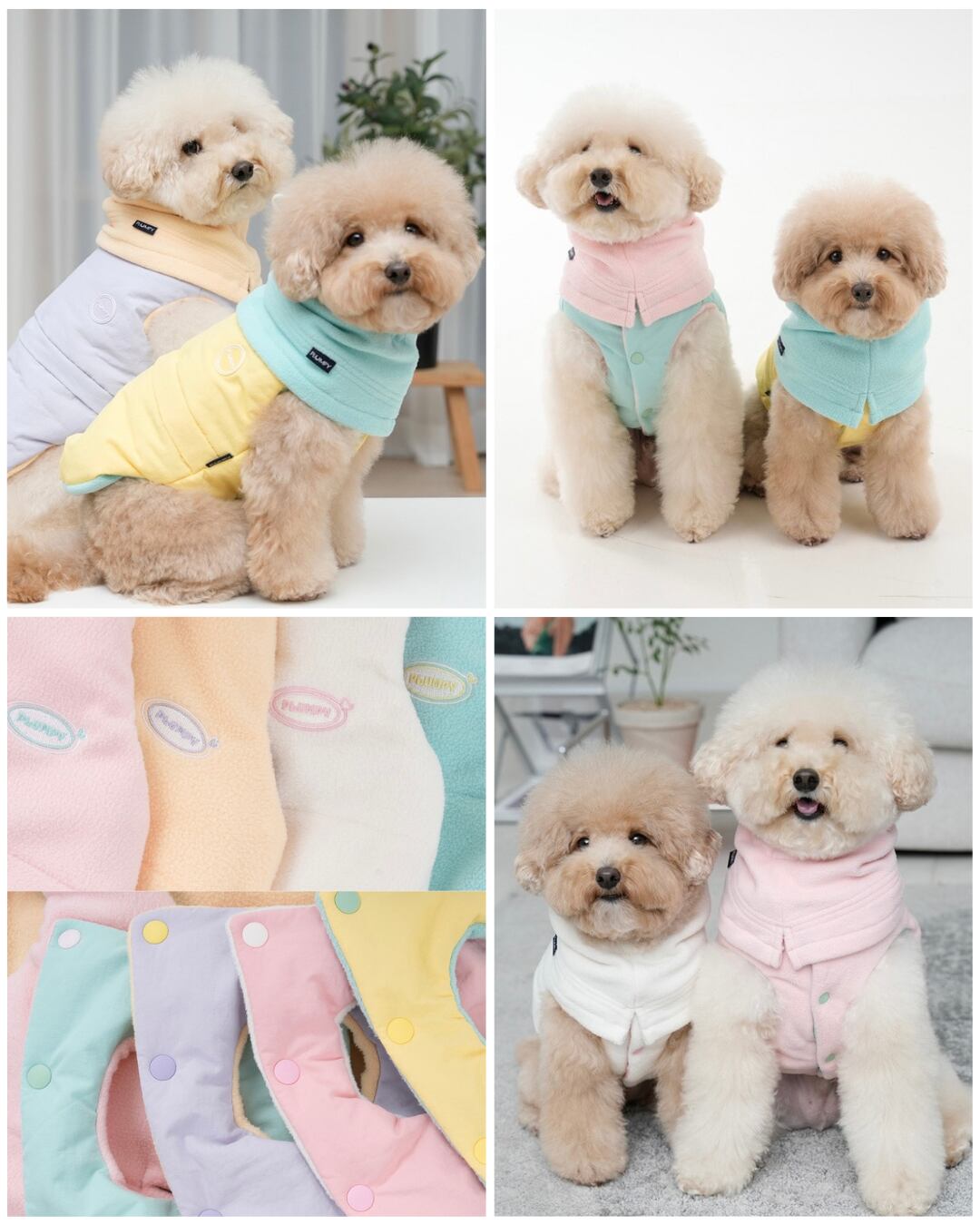 愛犬だけの特別な
組み合わせアウター