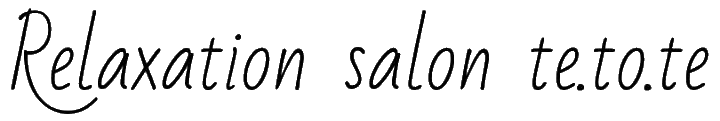 RelaxationSalon te.to.te
