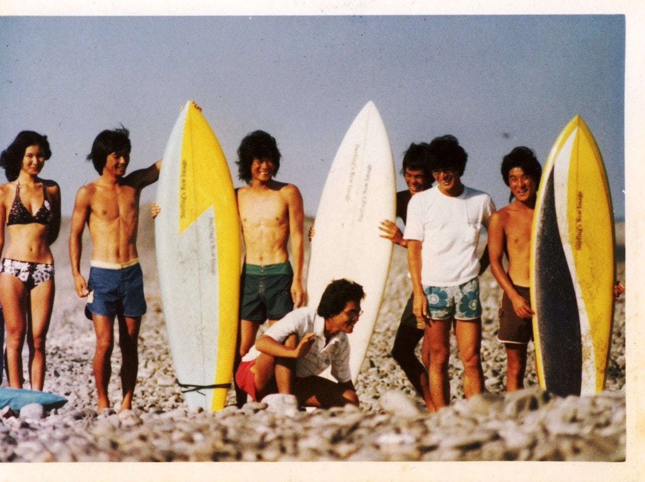 ベンアイパシェイプ　ツインフィン　サーフボード　1970年代