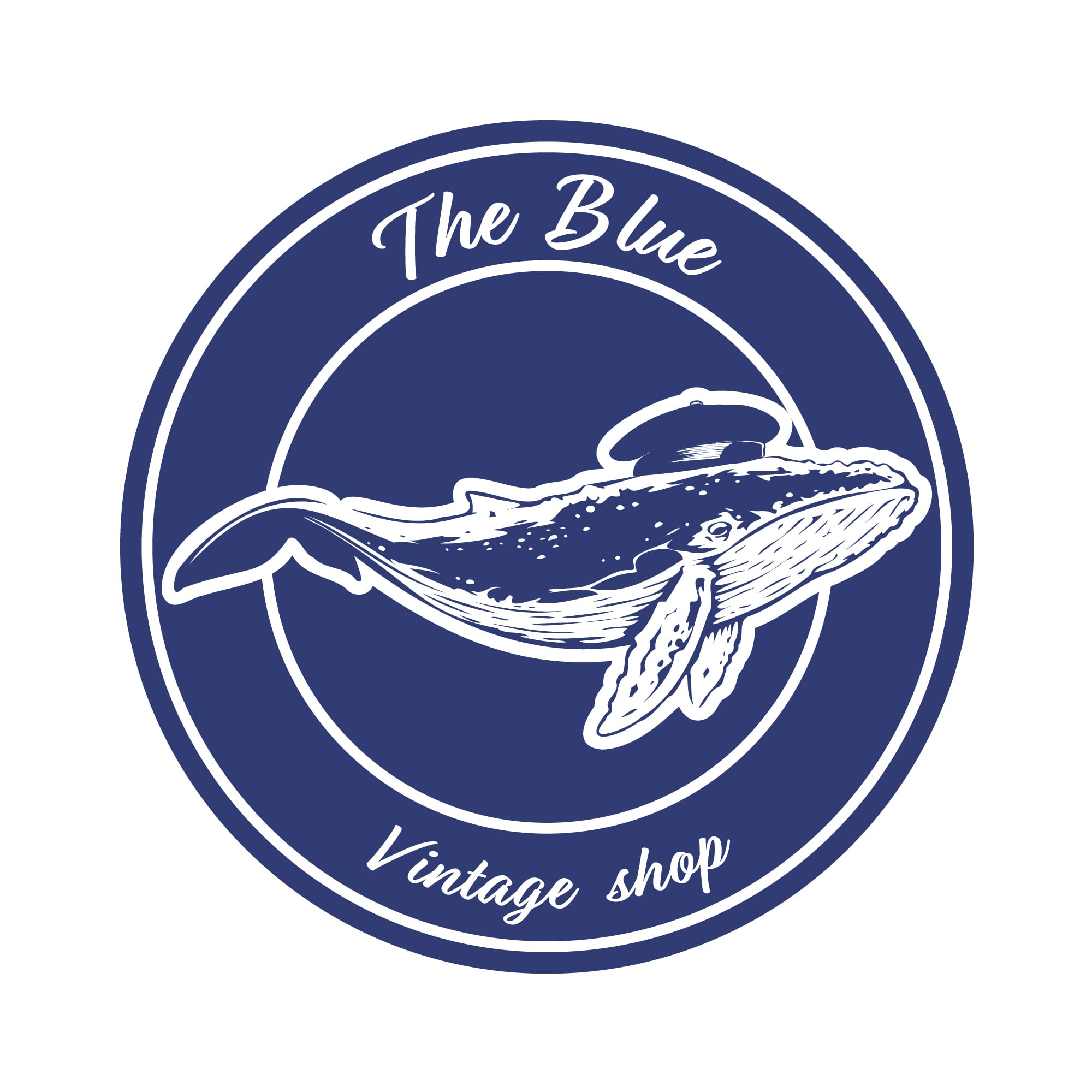 The blue