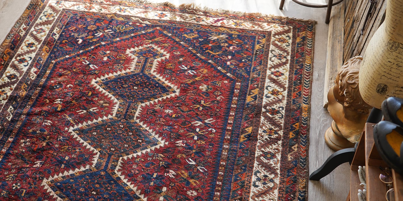 買取 銀座 Vintage RUG ヴィンテージ ネイティブ ラグ ラグ