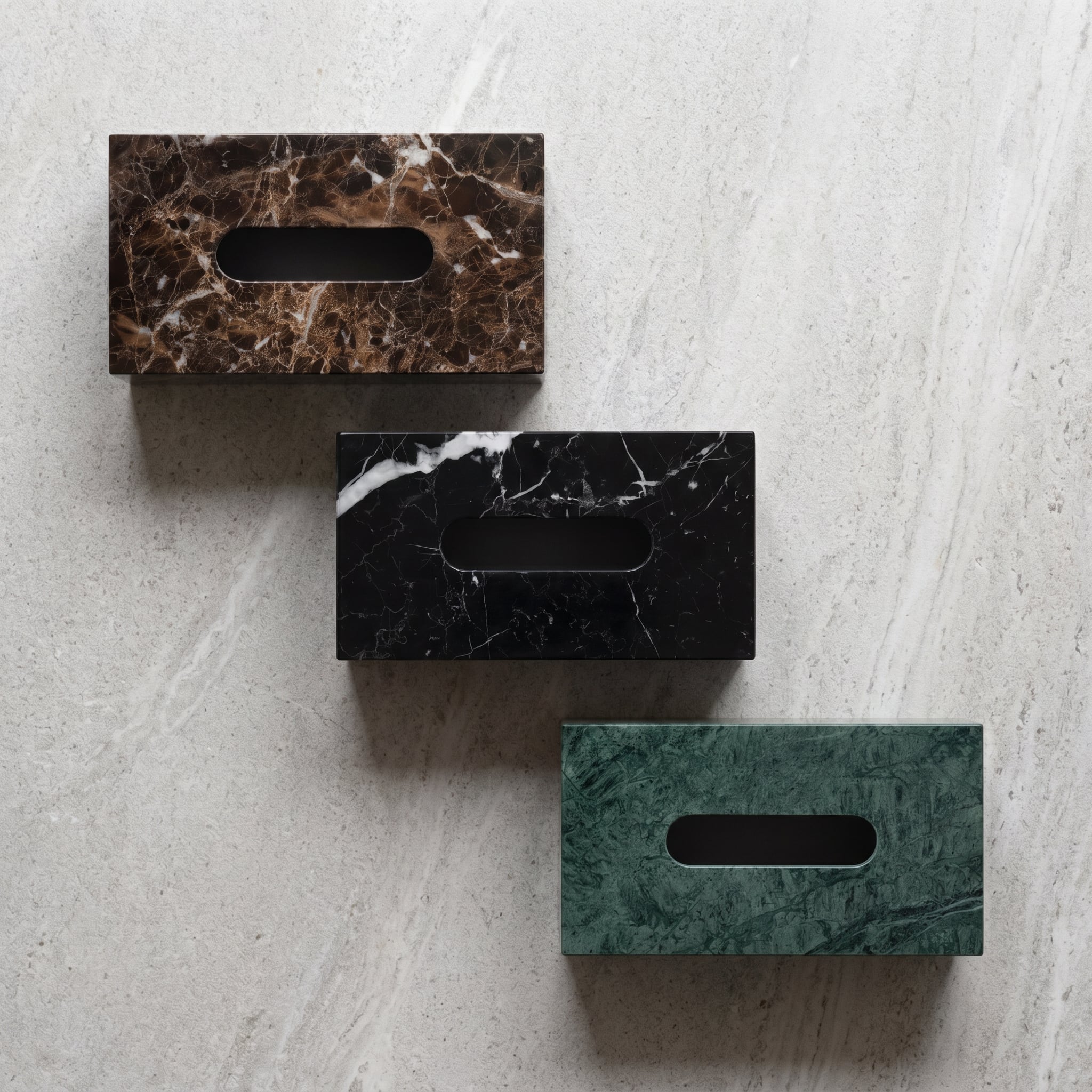 MARBLE TISSUE BOX