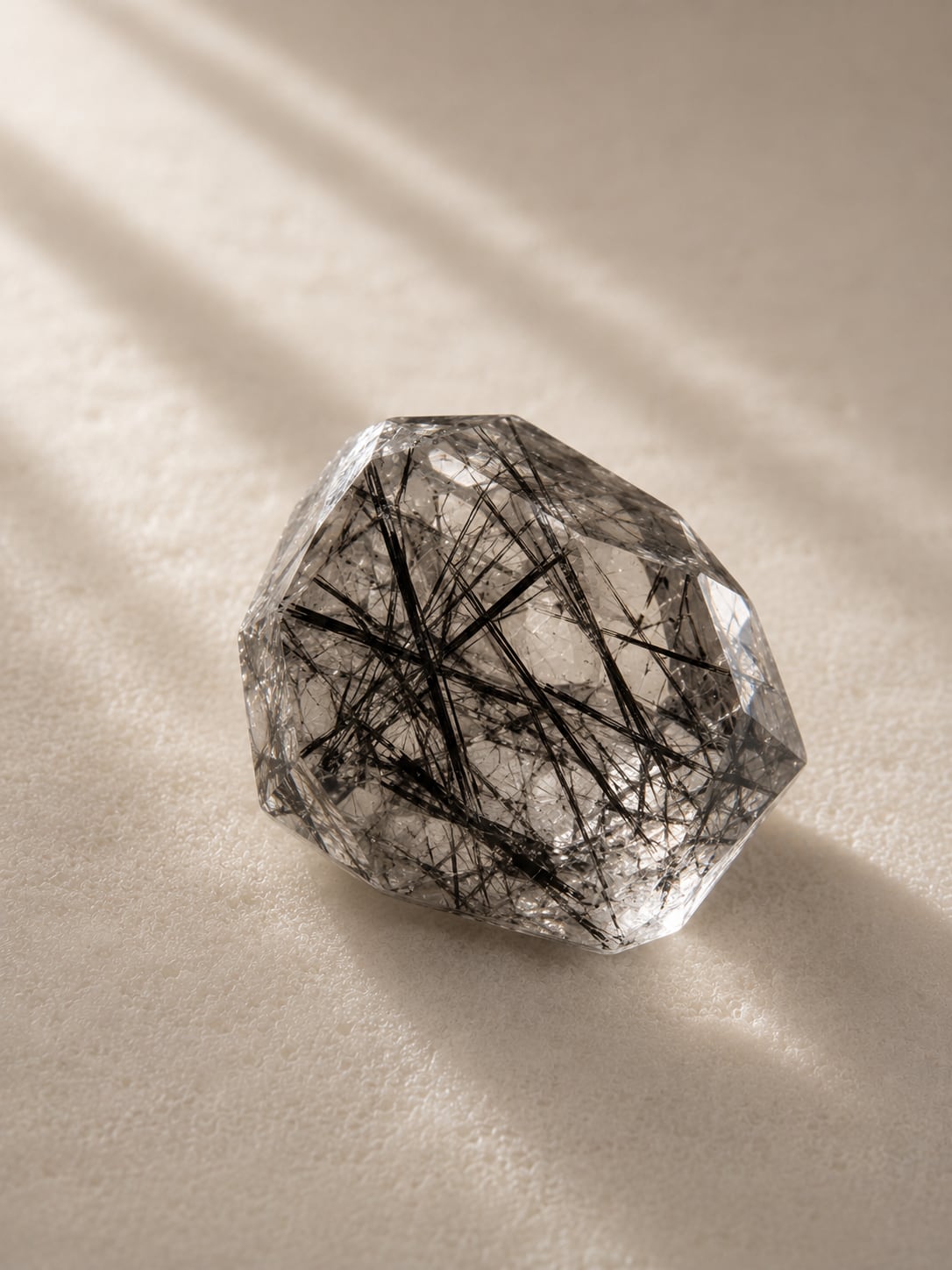 BLACK RUTILE QUARTZ