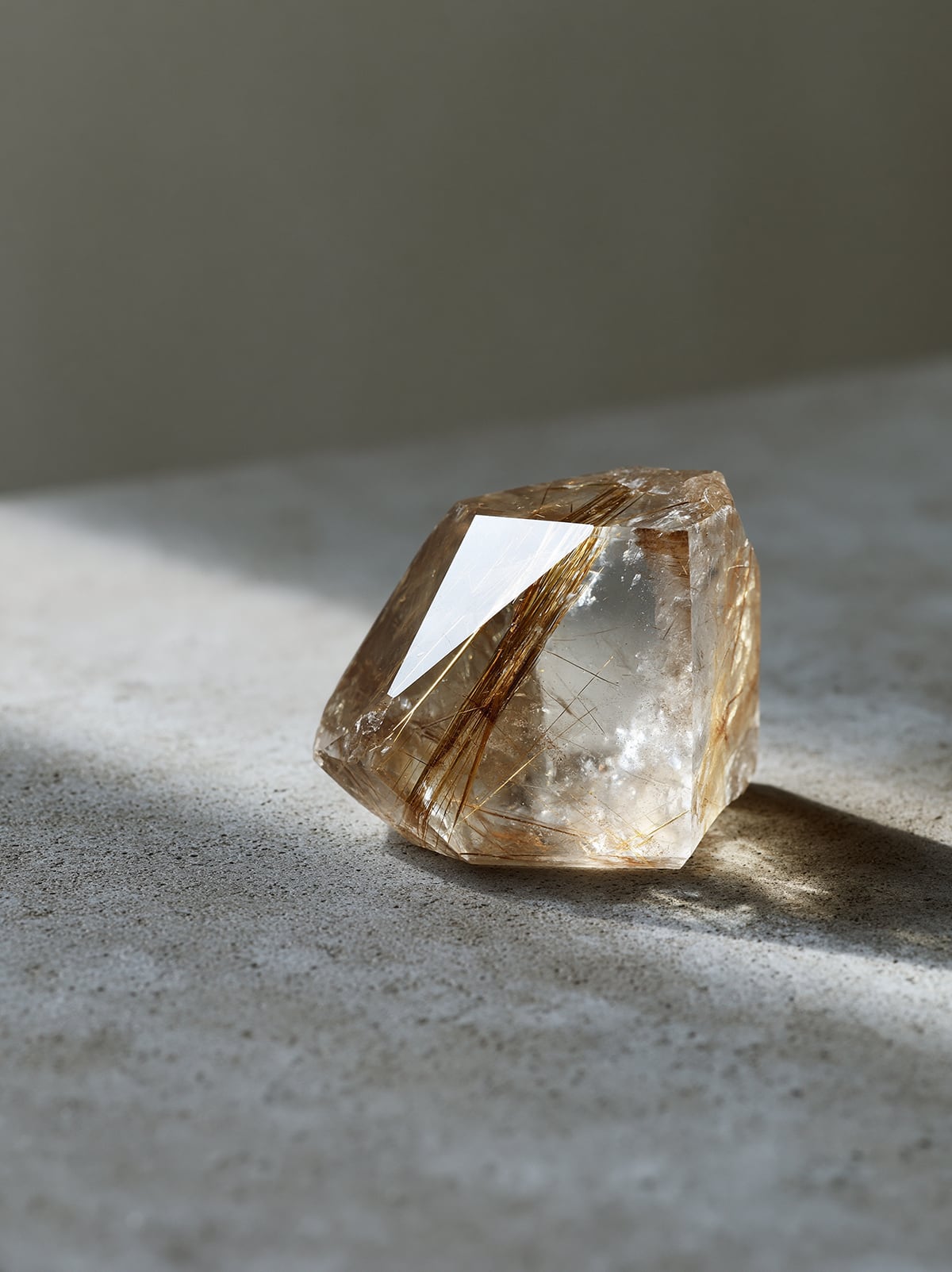 GOLD RUTILE QUARTZ