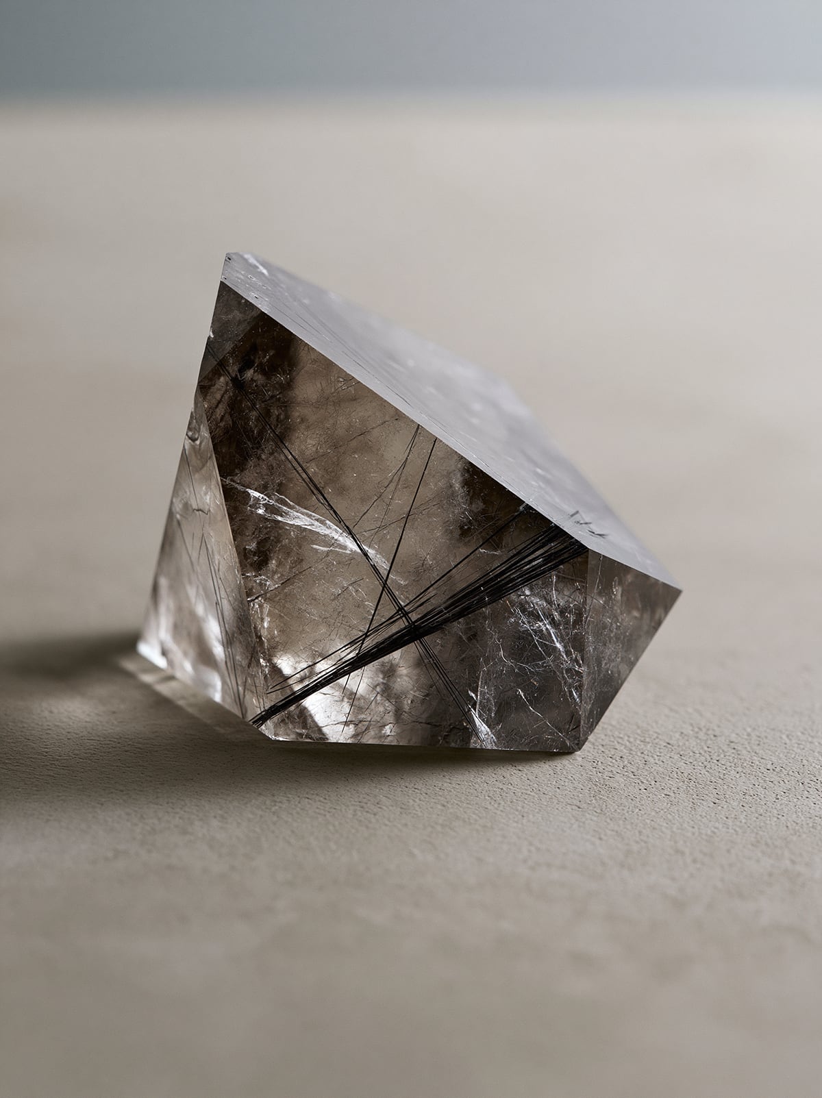 BLACK RUTILE QUARTZ