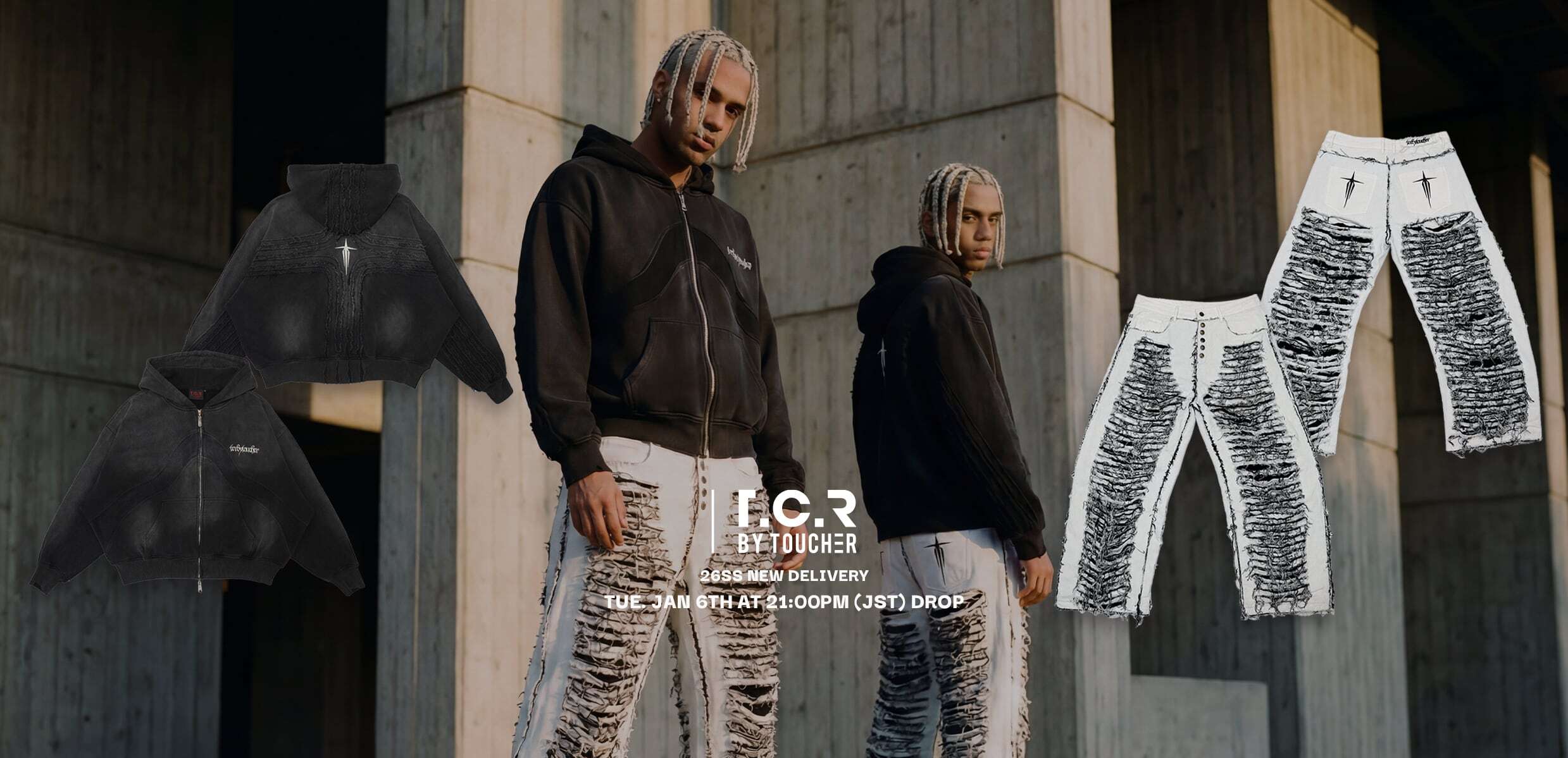 T.C.R BY TOUCHER OFFICIAL ONLINE STORE