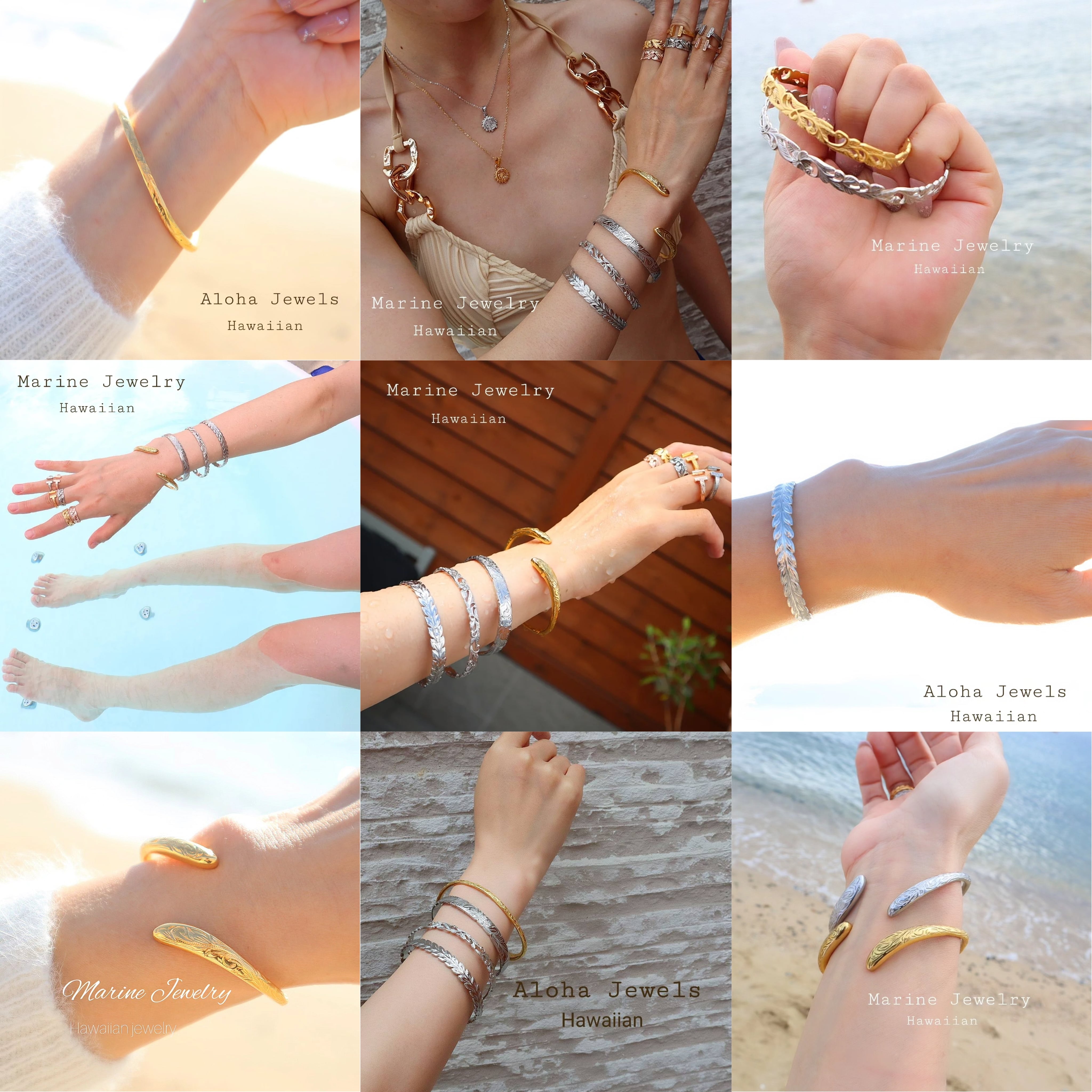 Marine Jewelry 金属アレルギー対応 ハワイアンジュエリー Marine Jewelry 金属アレルギー対応 ハワイアンジュエリー