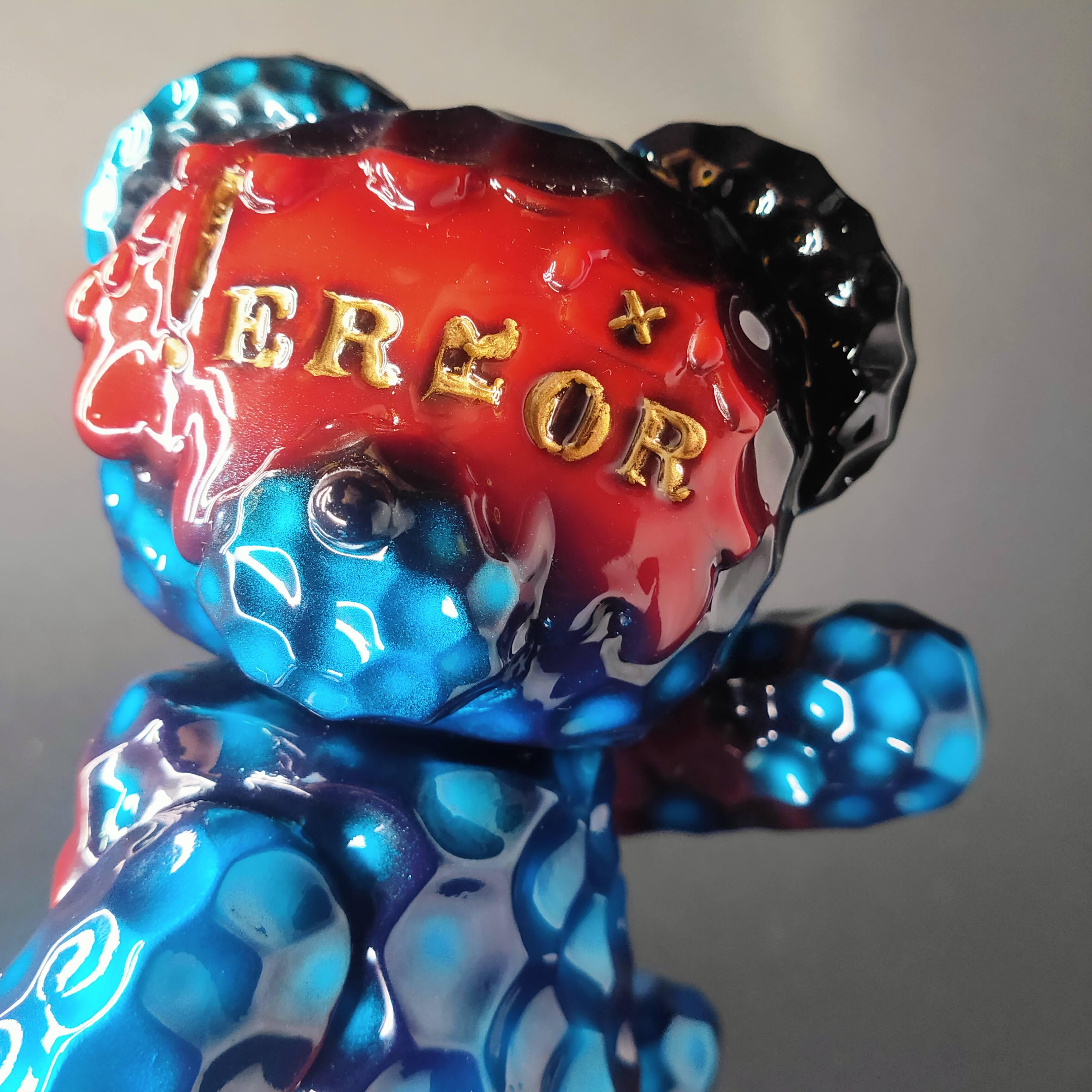 bugるbare バクるべあ ソフビ TURN UP TOYS BUGるBEAR ～滬～ CORE ver 我路 バグるベア ソフビ SOFUBI