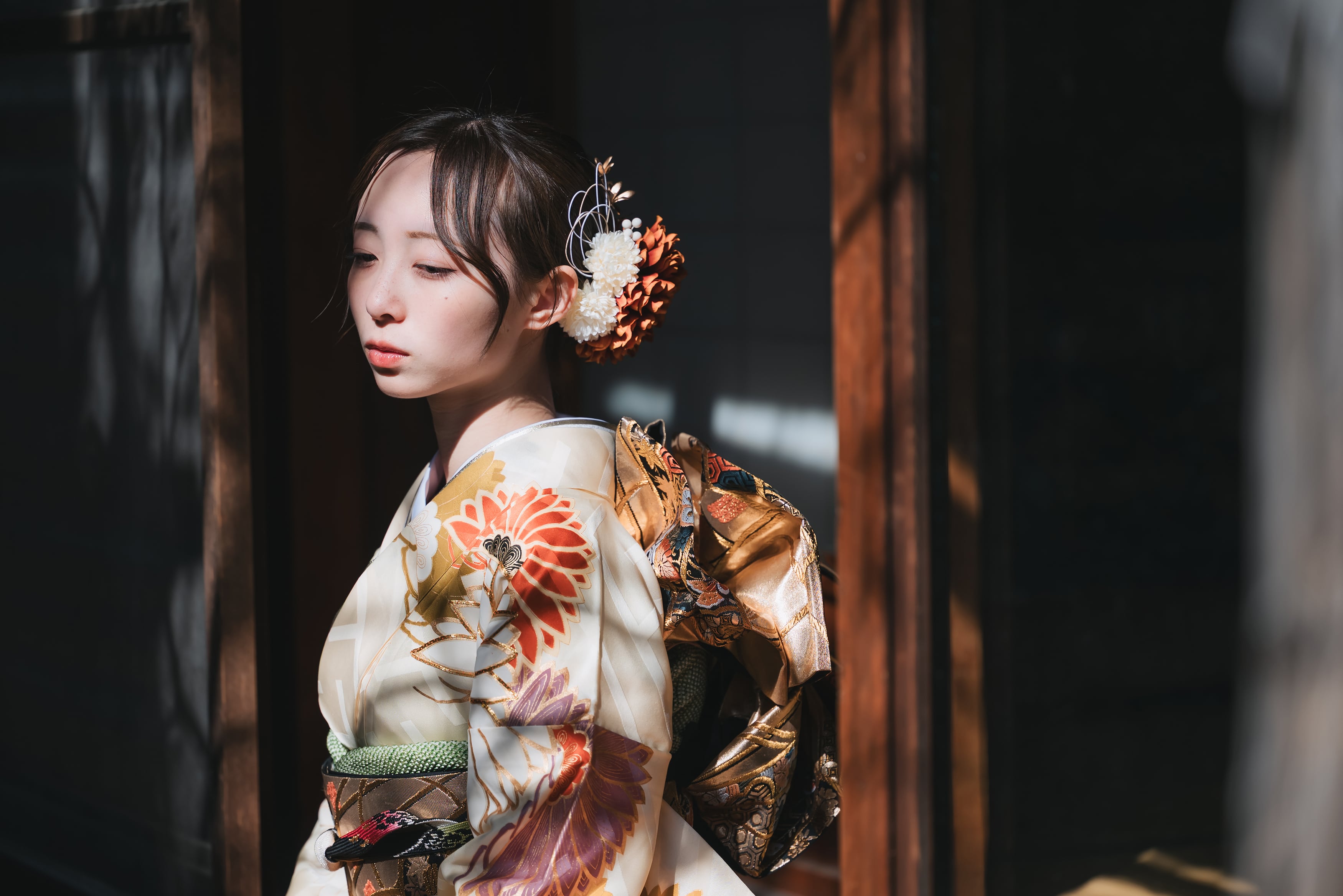 『成人式振袖前撮りプラン』99,000円
by Toi Kaifu kimono photography