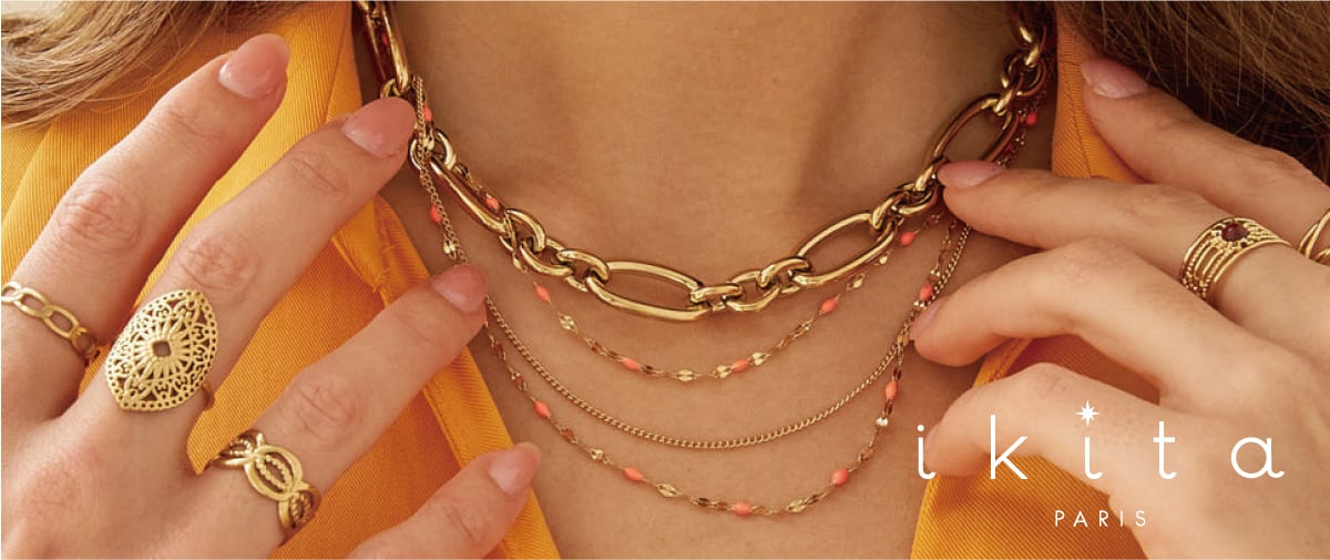 ikita paris】ネックレス ブレスレット シルバー