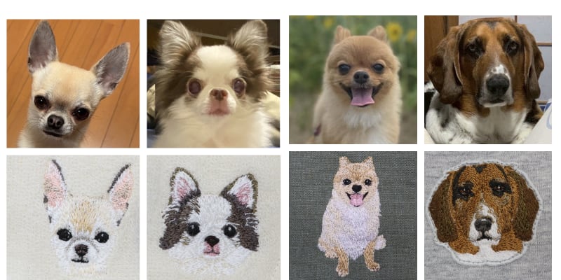 WOZAWAYA（をざわや） 犬猫刺繍オーダー｜世界でひとつのうちの子