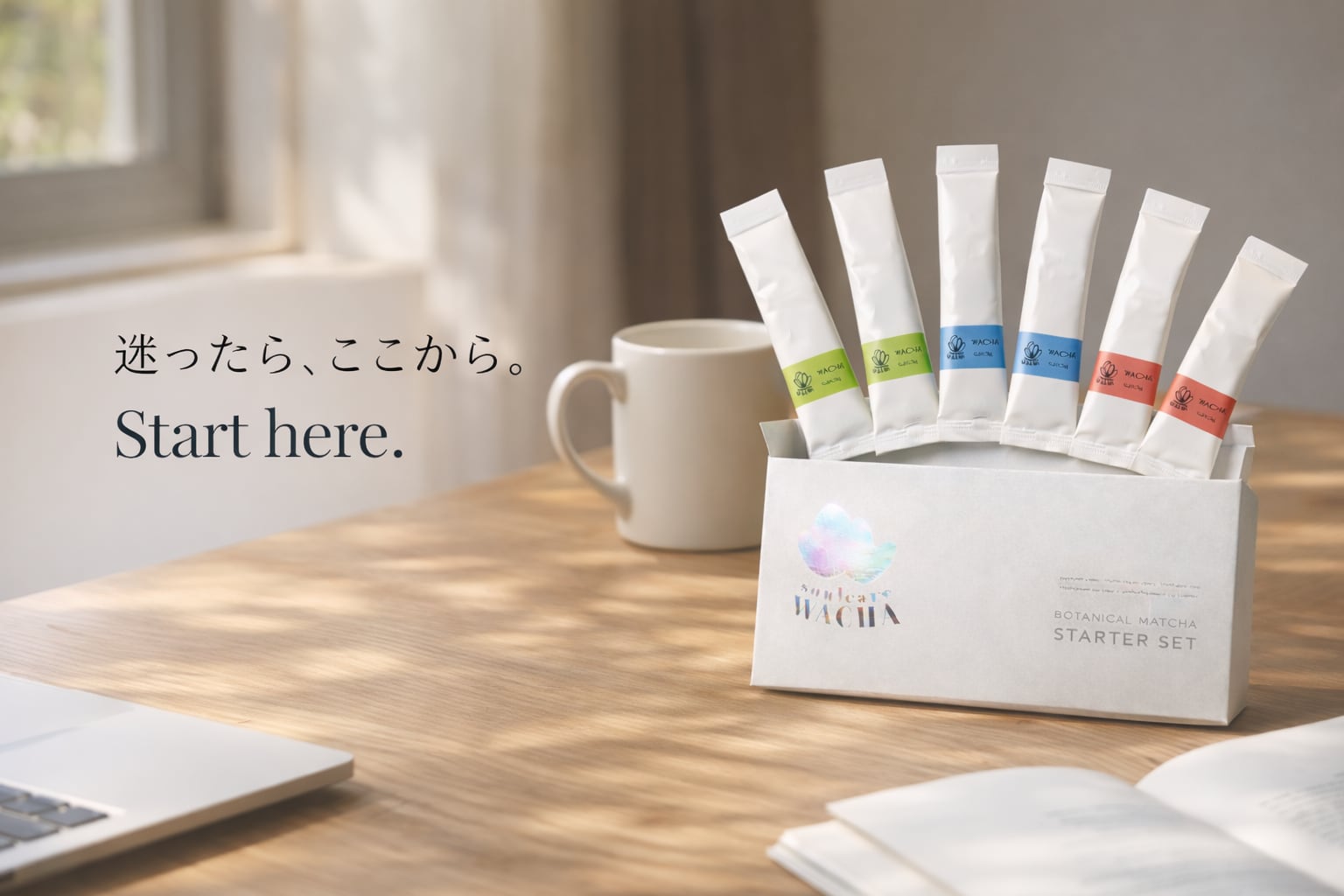 ときめく抹茶ブランド WACHA | The Matcha Spark