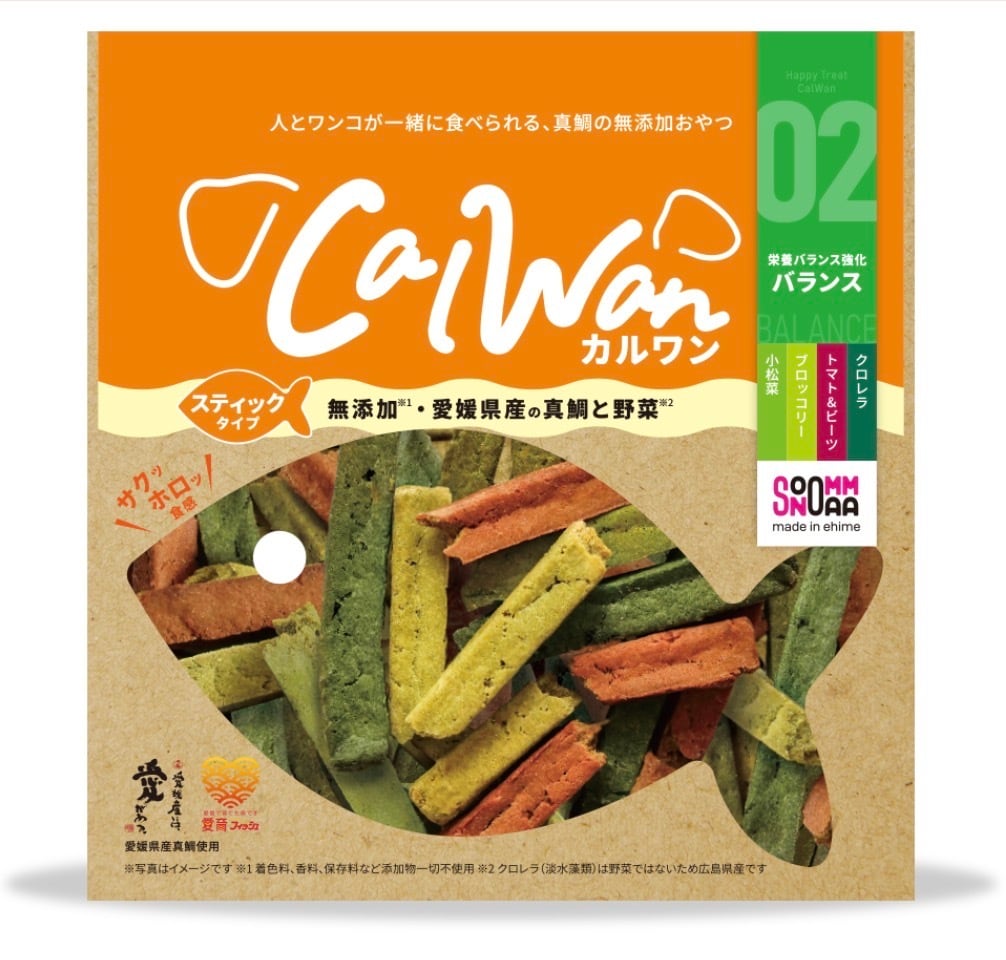 SONOMAMA カルワンbalance（バランス）｜真鯛と野菜＆クロレラ入り　スティックタイプ