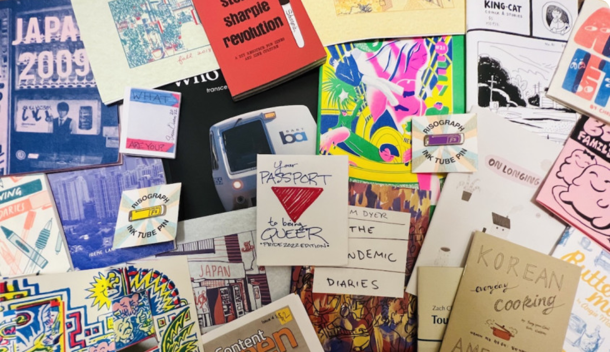 世界をつなぐZINEの扉。<br />
言葉の壁を超えて、個性あふれるZINEをもっと身近に。