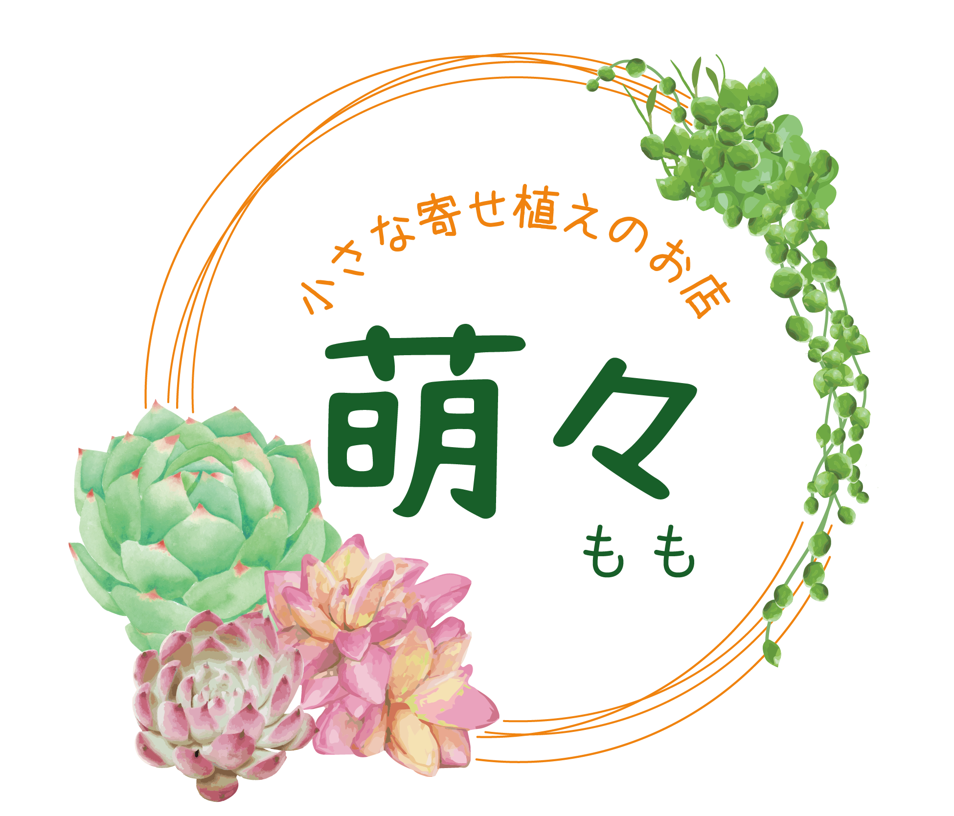 小さな寄せ植えのお店_萌々（もも）