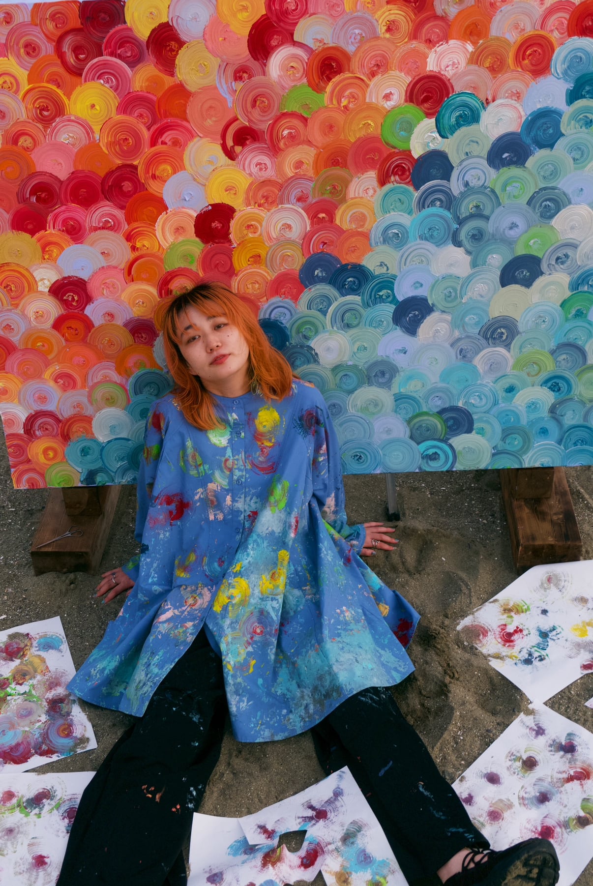 渦を11年描いてる人