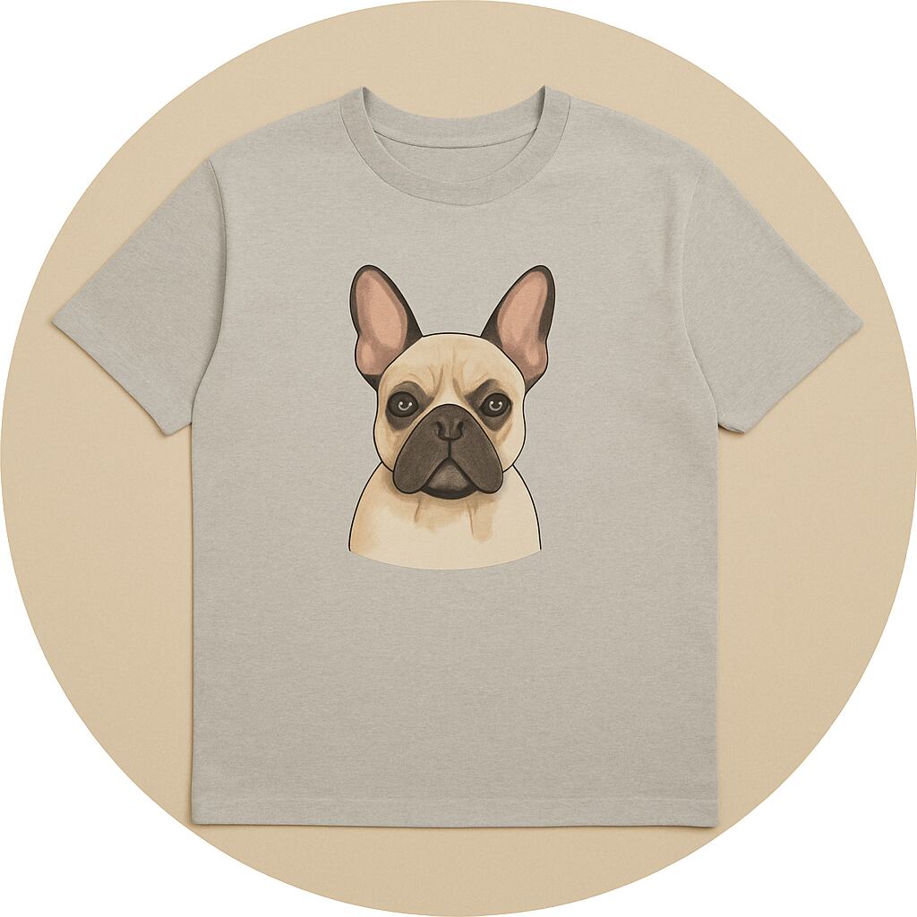 ペット柄のTシャツなど