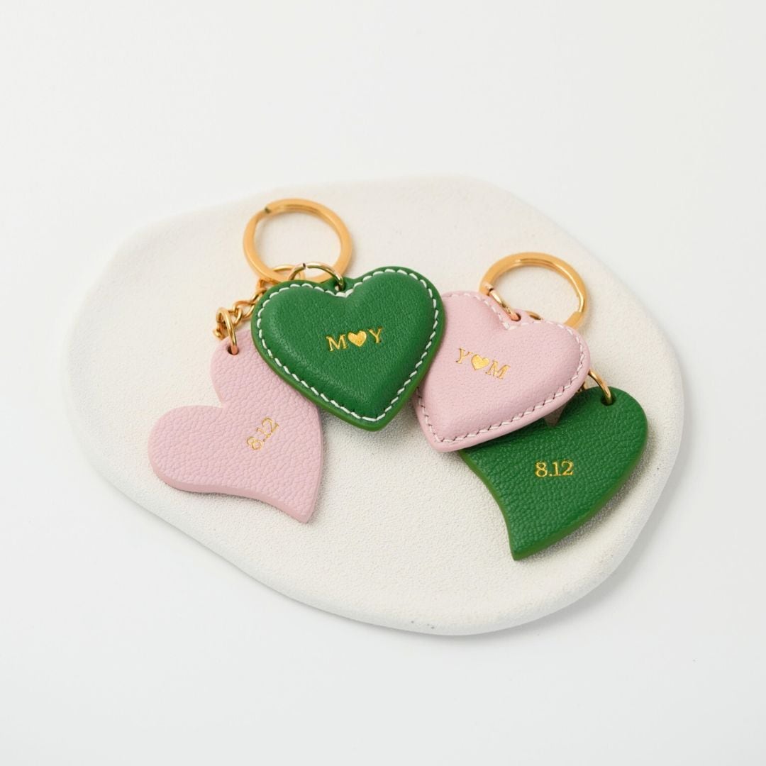 Heart keyring